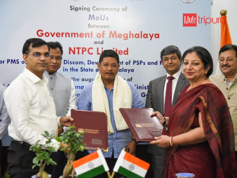 Meghalaya govt and NTPCL sign MoUs to strengthen power infrastructure