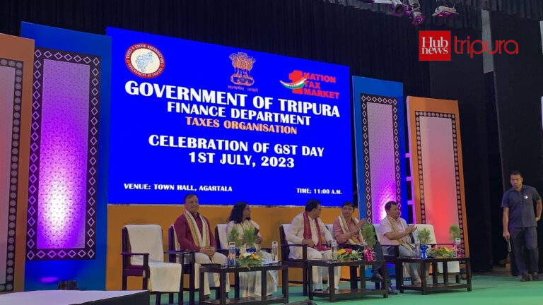 With GST, Tripura’s tax collection doubles in six years : FM Pranajit Singha Roy
