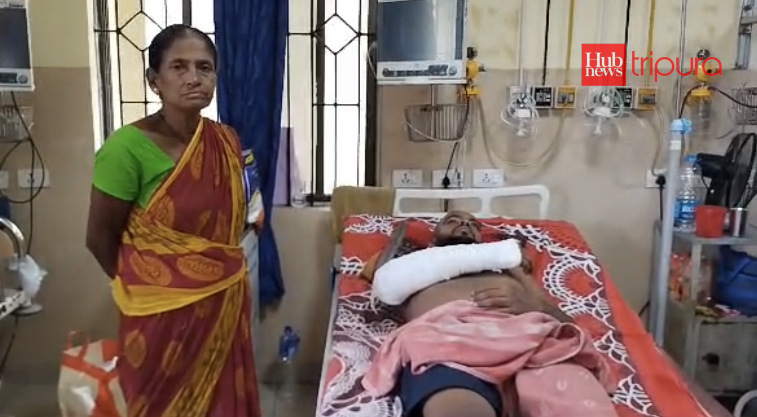 Youth critically injured and hospitalized following assault by drug smugglers in Tripura