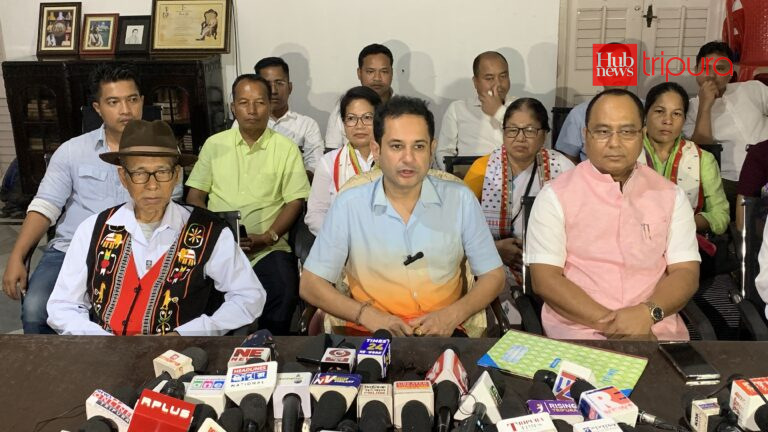Tripura’s main opposition TIPRA Motha Party, to launch massive protest against BJP govt’s neglect of tribal