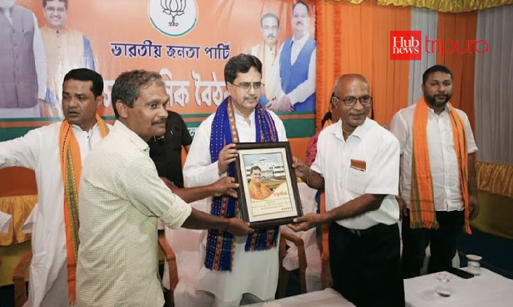 Tripura CM urges karyakartas to amplify awareness of PM Modi’s development initiatives