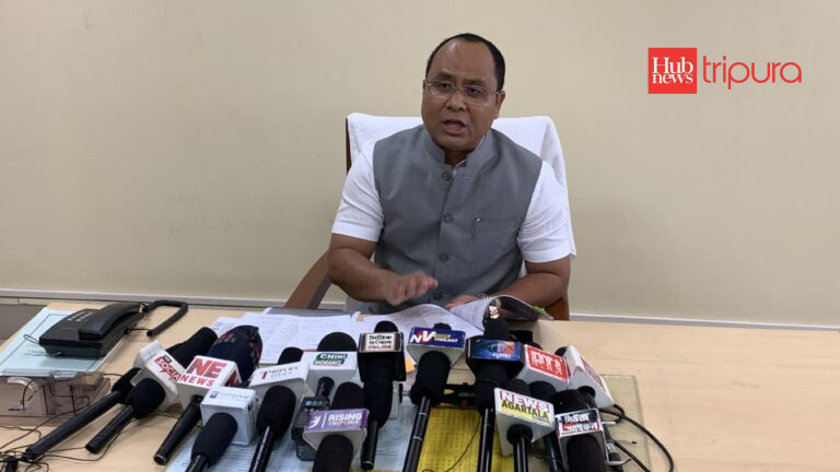 Animesh Debbarma, Forest Minister of Tripura