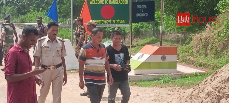 Challa Fur Mog entering India from Bangladesh in Belonia
