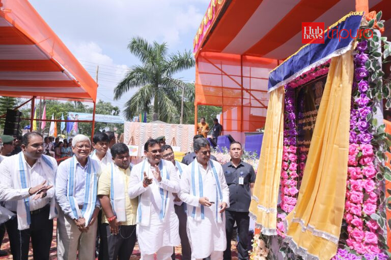 Tripura CM lays foundation for Rs 530 Cr project for pipe water supply in 12 towns