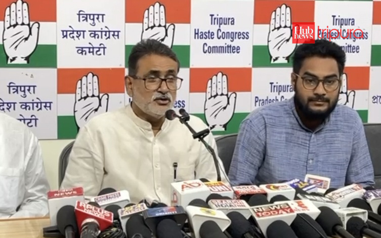 Congress demands CM Manik Saha’s resignation over ‘law and order collapse’ in Tripura