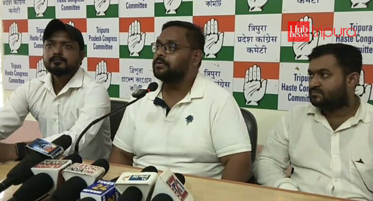 Tripura Youth Congress accuses state government of failing youth, announces massive anti-drug and employment agitation