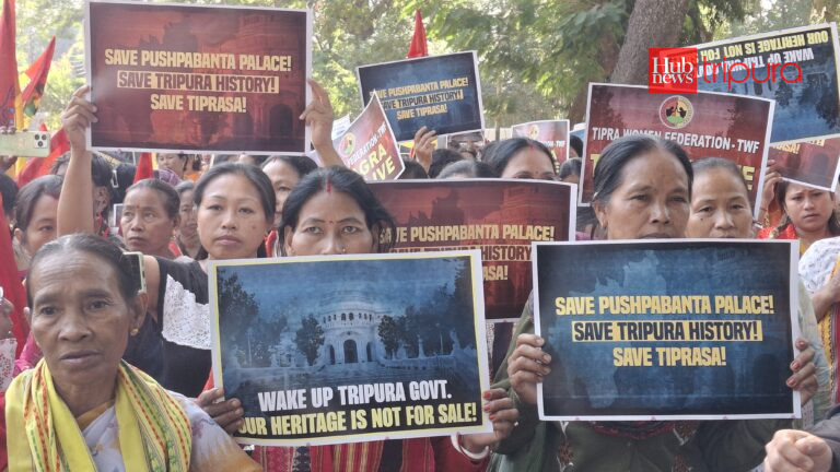 TWF protests Tripura government’s plan to lease Pushpabanta Palace to Taj Group, calls for heritage preservation