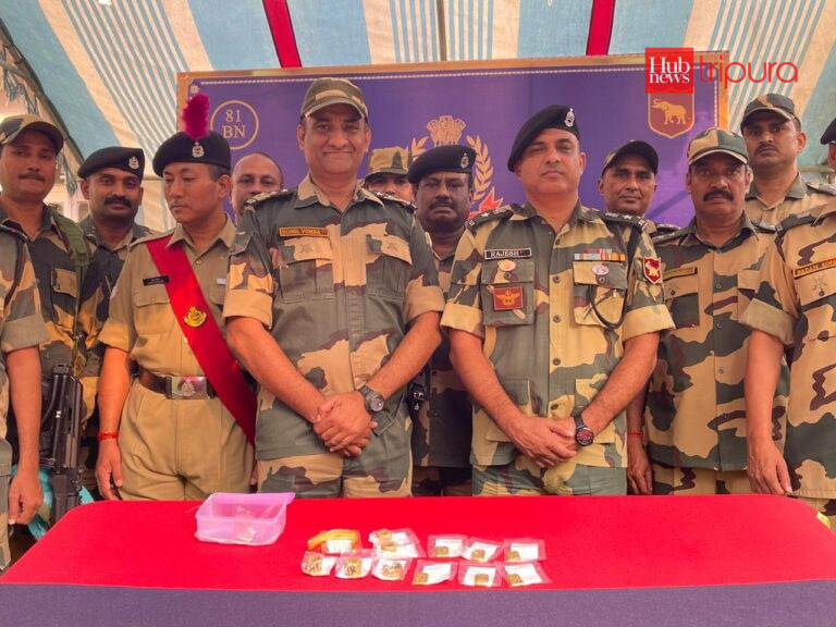 BSF seizes 2.177 Kg gold in major anti-smuggling operation in Tripura